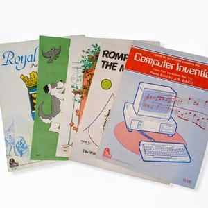 Vintage Sheet Music Lot